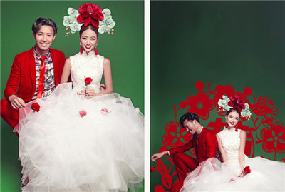 上海个性婚纱照 照出你不一样的美美婚纱照